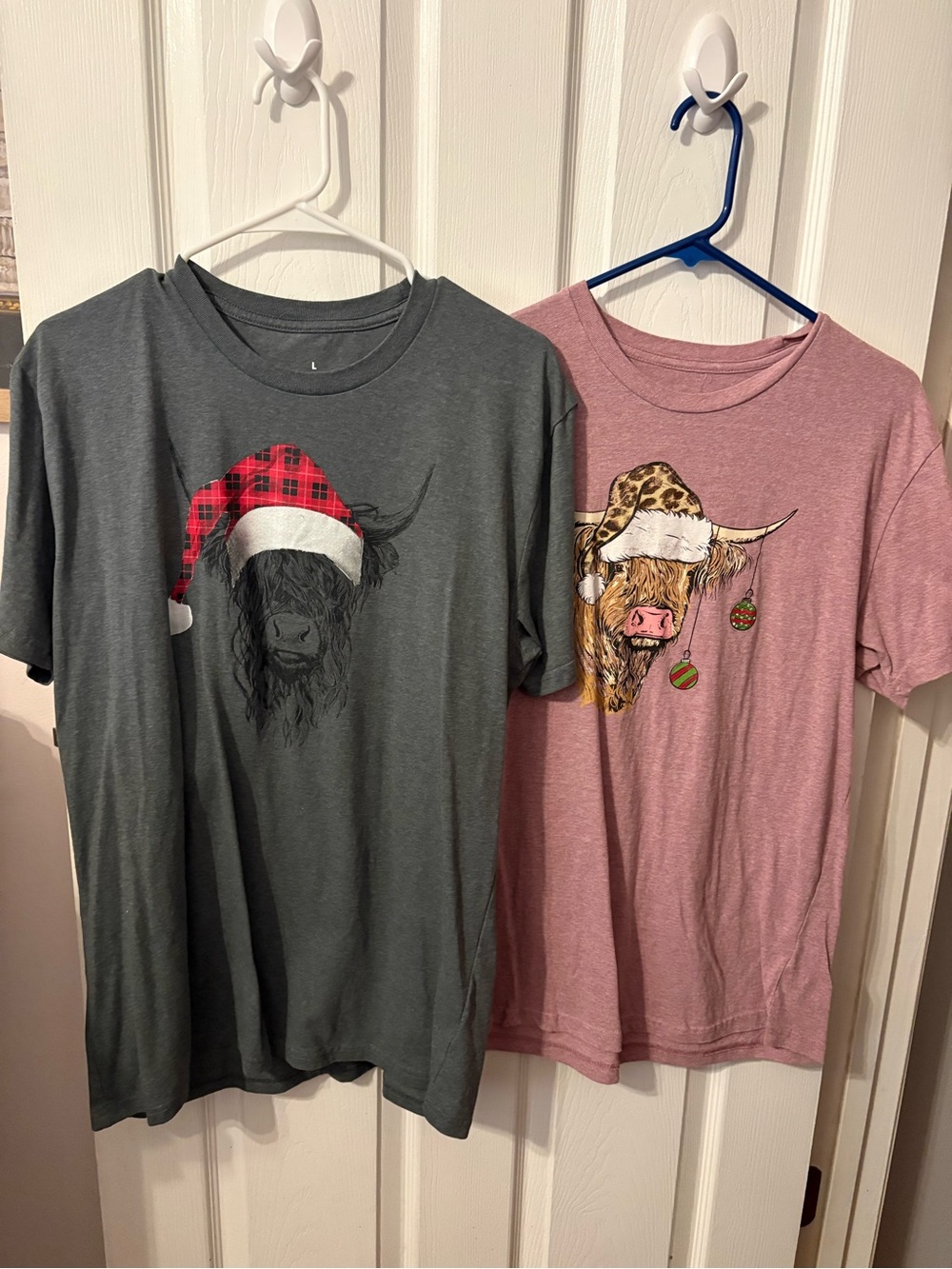 Holiday Highland Cow Graphic Tee Bundle